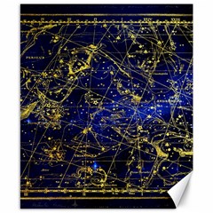 Constellation Perseus Andromeda Galaxy Canvas 8  X 10  by Wegoenart