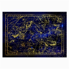 Constellation Perseus Andromeda Galaxy Large Glasses Cloth by Wegoenart