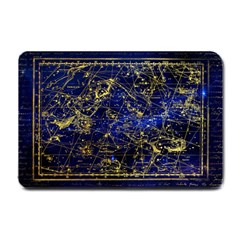 Constellation Perseus Andromeda Galaxy Small Doormat  by Wegoenart