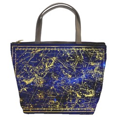 Constellation Perseus Andromeda Galaxy Bucket Bag by Wegoenart