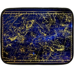 Constellation Perseus Andromeda Galaxy Fleece Blanket (mini) by Wegoenart