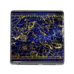 Constellation Perseus Andromeda Galaxy Memory Card Reader (square 5 Slot) by Wegoenart