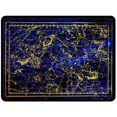 Constellation Perseus Andromeda Galaxy Fleece Blanket (large)  by Wegoenart