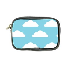 Clouds Blue Pattern Coin Purse by ConteMonfrey