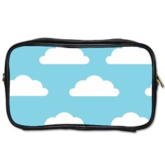 Clouds Blue Pattern Toiletries Bag (two Sides) by ConteMonfrey