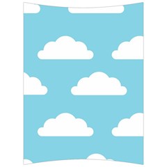 Clouds Blue Pattern Back Support Cushion by ConteMonfrey