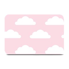 Clouds Pink Pattern   Plate Mats by ConteMonfrey