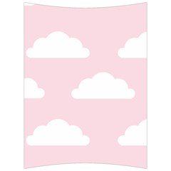 Clouds Pink Pattern   Back Support Cushion by ConteMonfrey