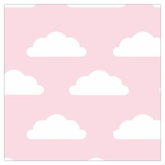 Clouds Pink Pattern   Lightweight Scarf  by ConteMonfrey