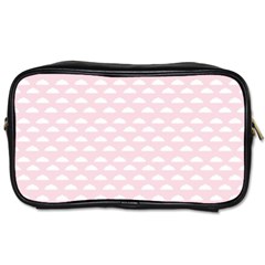 Little Clouds Pattern Pink Toiletries Bag (two Sides) by ConteMonfrey