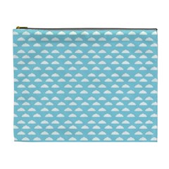 Little Clouds Blue  Cosmetic Bag (xl) by ConteMonfrey