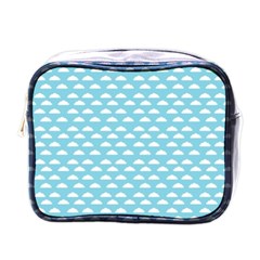 Little Clouds Blue  Mini Toiletries Bag (one Side) by ConteMonfrey