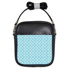 Little Clouds Blue  Girls Sling Bag by ConteMonfrey