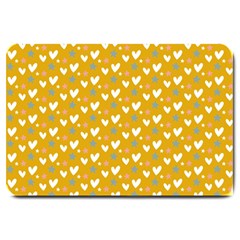 All My Heart For You  Large Doormat  by ConteMonfrey