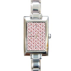 Billions Of Hearts Rectangle Italian Charm Watch by ConteMonfrey