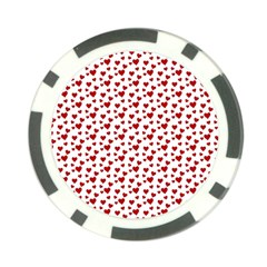 Billions Of Hearts Poker Chip Card Guard by ConteMonfrey