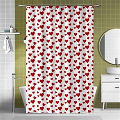 Billions Of Hearts Shower Curtain 48  X 72  (small)  by ConteMonfrey