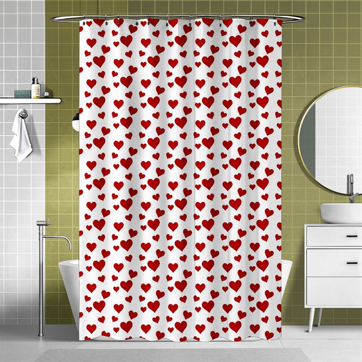 Billions Of Hearts Shower Curtain 48  x 72  (Small) 