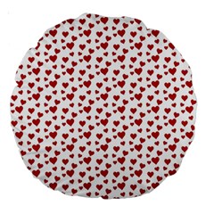 Billions Of Hearts Large 18  Premium Round Cushions by ConteMonfrey