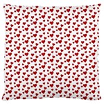 Billions Of Hearts Large Flano Cushion Case (Two Sides) Front