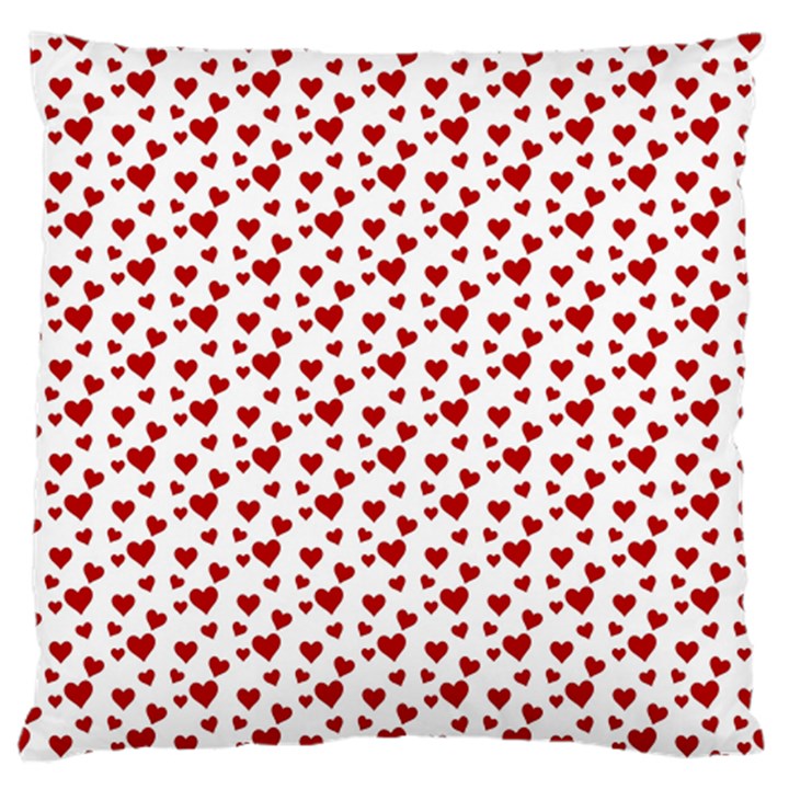 Billions Of Hearts Large Flano Cushion Case (Two Sides)