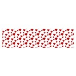 Billions Of Hearts Oblong Satin Scarf (16  x 60 ) Front