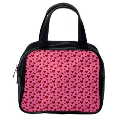 Cute Little Hearts Classic Handbag (One Side)