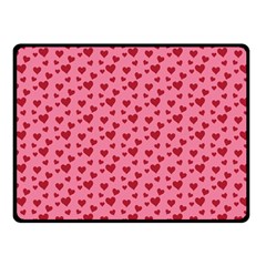 Cute Little Hearts Fleece Blanket (small) by ConteMonfrey