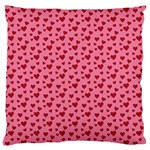 Cute Little Hearts Large Cushion Case (One Side) Front