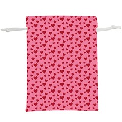 Cute Little Hearts  Lightweight Drawstring Pouch (XL)