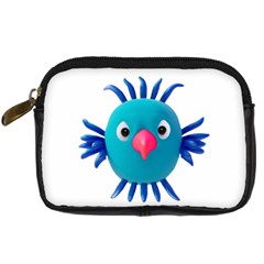 Fantasy 3d Bird Illustration 2 Digital Camera Leather Case by dflcprintsclothing