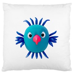 Fantasy 3d Bird Illustration 2 Standard Flano Cushion Case (two Sides) by dflcprintsclothing