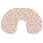 Delicated Leaves Travel Neck Pillow Front