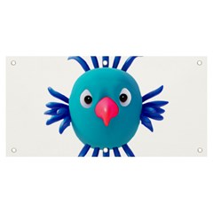 Fantasy 3d Bird Illustration 2 Banner And Sign 6  X 3  by dflcprintsclothing