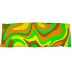 Groovy Wavy Pattern Colorful Pattern Body Pillow Case (Dakimakura) Body Pillow Case