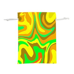 Groovy Wavy Pattern Colorful Pattern Lightweight Drawstring Pouch (s) by Wegoenart