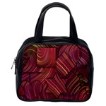 Shapes Shape Spiral Pattern Swirls Swril Classic Handbag (Two Sides) Back