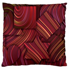 Shapes Shape Spiral Pattern Swirls Swril Large Cushion Case (two Sides) by Wegoenart