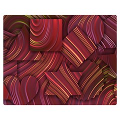 Shapes Shape Spiral Pattern Swirls Swril Double Sided Flano Blanket (medium)  by Wegoenart