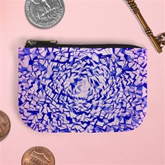 Cubes Cube Abstract Geometric Art Mini Coin Purse by Wegoenart