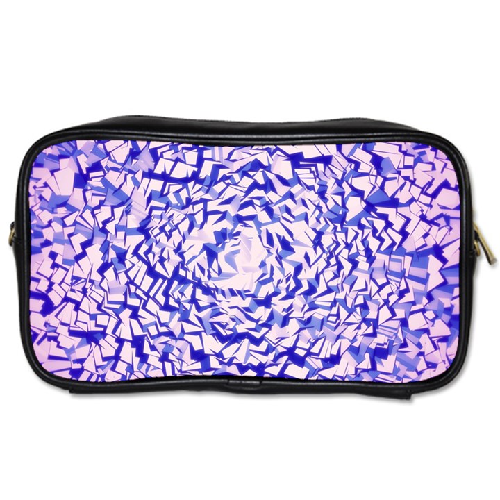 Cubes Cube Abstract Geometric Art Toiletries Bag (Two Sides)