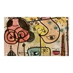 Puzzle Abstract Drawing Mysterious Banner and Sign 5  x 3  Front