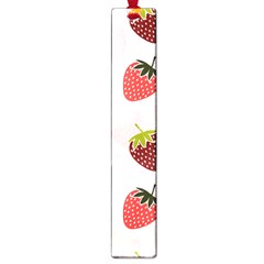 Strawberry Fruit Pattern Background Large Book Marks