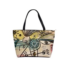 Thoughts Thinkingknowledge Drawing Classic Shoulder Handbag by Wegoenart