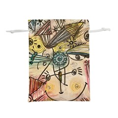 Thoughts Thinkingknowledge Drawing Lightweight Drawstring Pouch (l) by Wegoenart