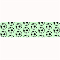 Pattern Ball Soccer Background Large Bar Mats by Wegoenart