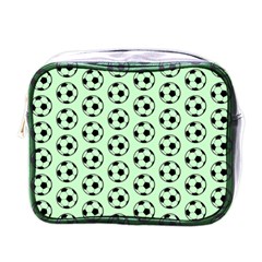 Pattern Ball Soccer Background Mini Toiletries Bag (One Side)