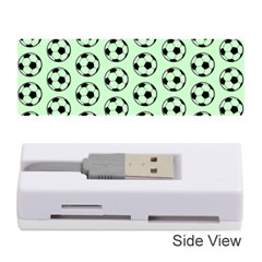 Pattern Ball Soccer Background Memory Card Reader (Stick)