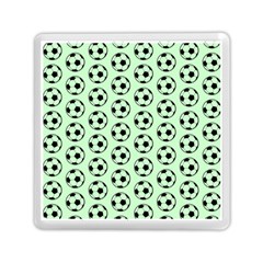 Pattern Ball Soccer Background Memory Card Reader (Square)