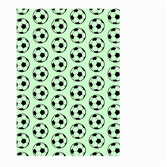 Pattern Ball Soccer Background Large Garden Flag (two Sides) by Wegoenart